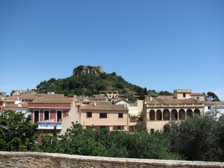 Spanien, Begur, Burg