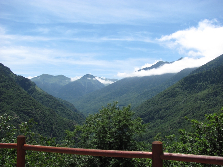 Spanien Pyrenäen, Ausblick