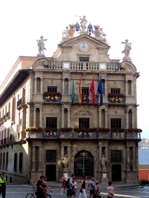 Spanien, Pamplona, Rathaus