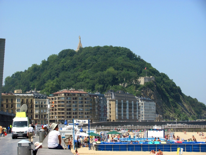 Spanien, San Sebastian, Strand