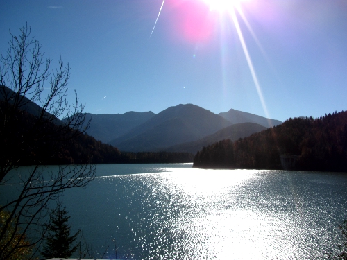 Abschlussfahrt zum Sylvensteinsee