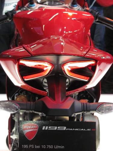 Ducati Panigale S Heck LED Design Leuchten Rückleuchte