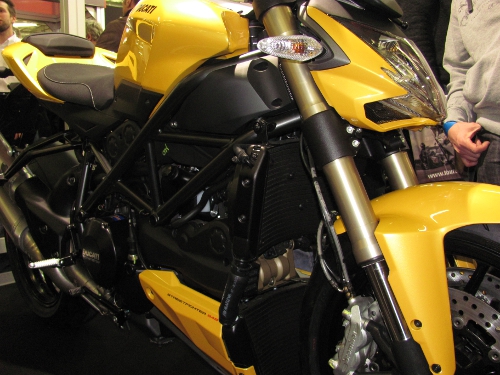Ducati Streetfighter 848 in gelb