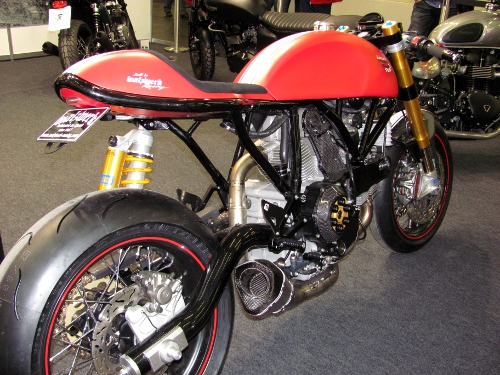 Ducati Sport 1000, Louis 75, WalzWerk, Seitenansicht hinten