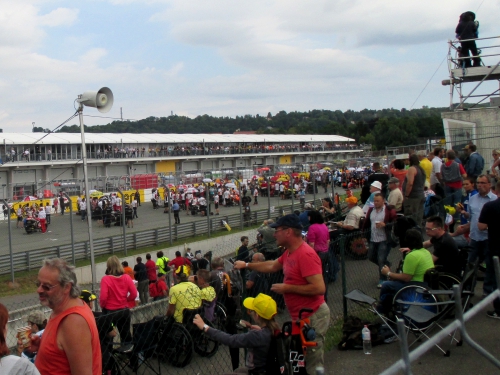 MotoGP 2014 Sachsenring - Startaufstelung Moto2