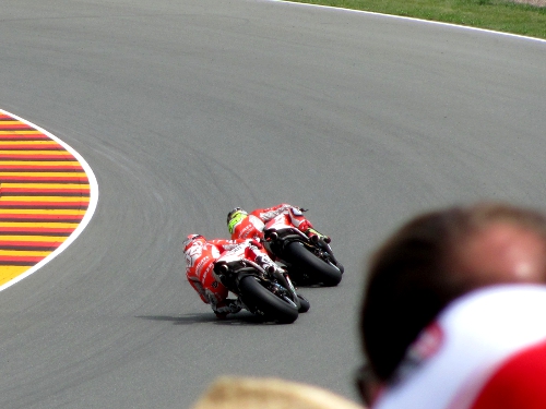 MotoGP 2014 Sachsenring - Crutchlow und Dovizioso