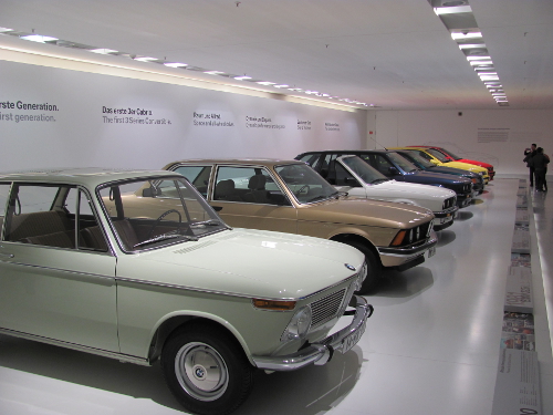 BMW Museum München - Die Geschichte des Dreiers