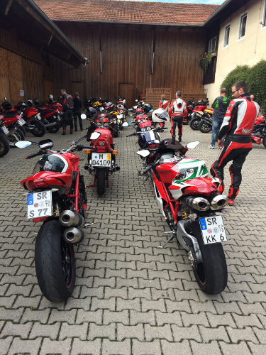 Ducati-Treffen Thal 2015, Schöne Hecks