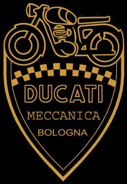 Ducati Logo 1971 (Schild)