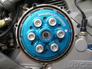 Eingebaute Ducati Performance Druckplatte