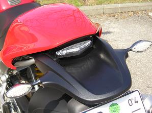 Ducati Monster weißes LED Rücklicht